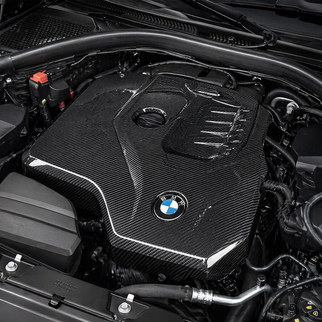 Carbon Fiber B48 Engine Cover – BMW G20 / G22 / G23 / G26 / G30 / G42 (2018+)