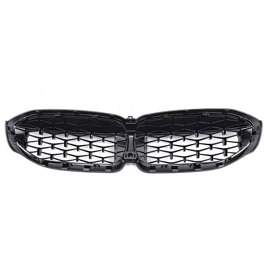 Diamond Style Carbon Fiber Front Grille W/ LED Star Lighting for BMW 3 Series G20 (2019-2023)
