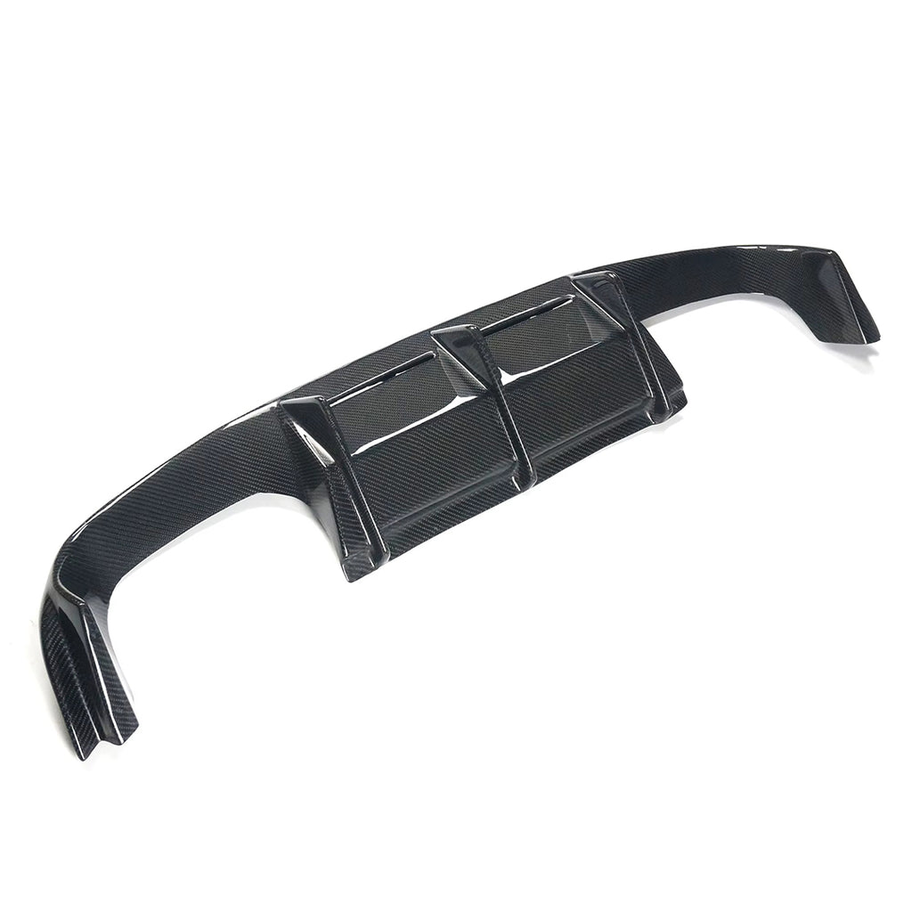 Carbon Fiber MTC Style 3-Piece Rear Diffuser & Splitter Kit – BMW M2 F87 / M2C (2014-2018)