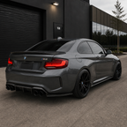 Carbon Fiber MTC Style 3-Piece Rear Diffuser & Splitter Kit – BMW M2 F87 / M2C (2014-2018)