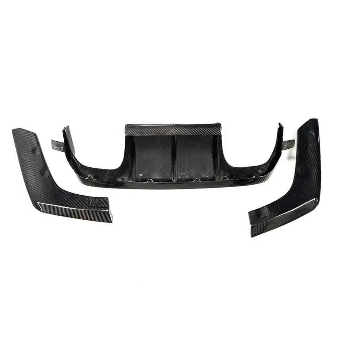 Carbon Fiber V-Style 3-Piece Rear Diffuser – BMW M2 F87 (2016+)
