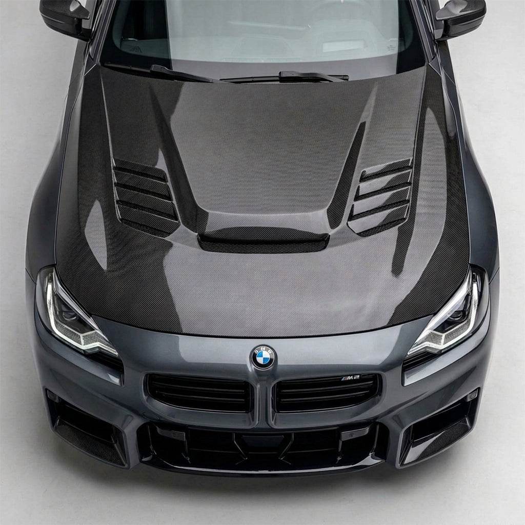 Carbon Fiber V-Style Hood for BMW M2 G87 / 2 Series G42 (2023+)