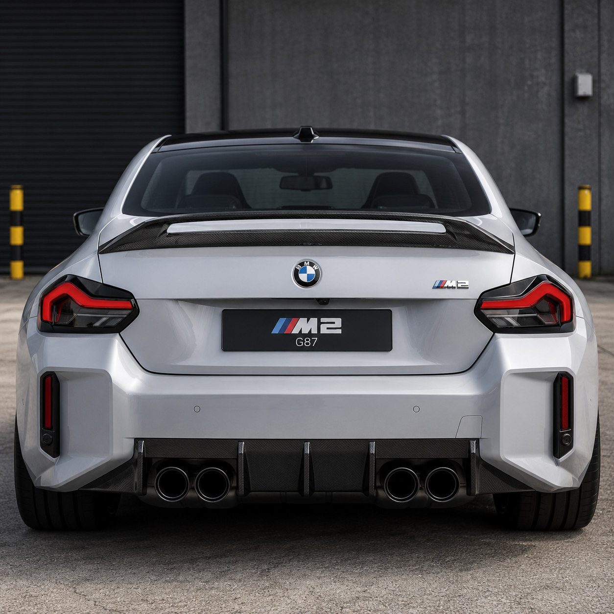 Carbon Fiber A-Style Trunk Spoiler for BMW M2 G87 / 2 Series G42 (2022+)
