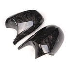 Forged Carbon M Style Replacement Mirror Covers for BMW E8x / E9x Series (2007-2012)