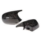 Forged Carbon M Style Replacement Mirror Covers for BMW E8x / E9x Series (2007-2012)