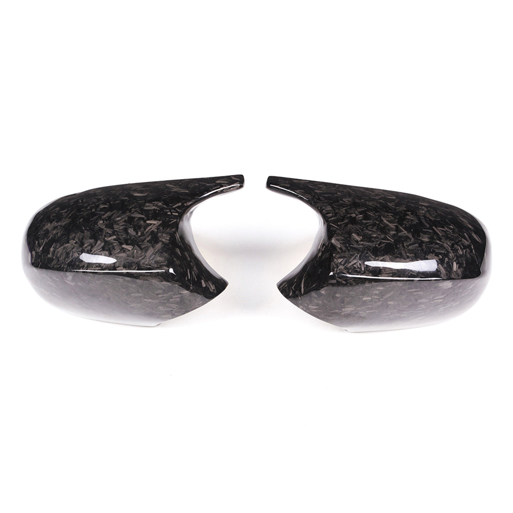 Forged Carbon M Style Replacement Mirror Covers for BMW E8x / E9x Series (2007-2012)