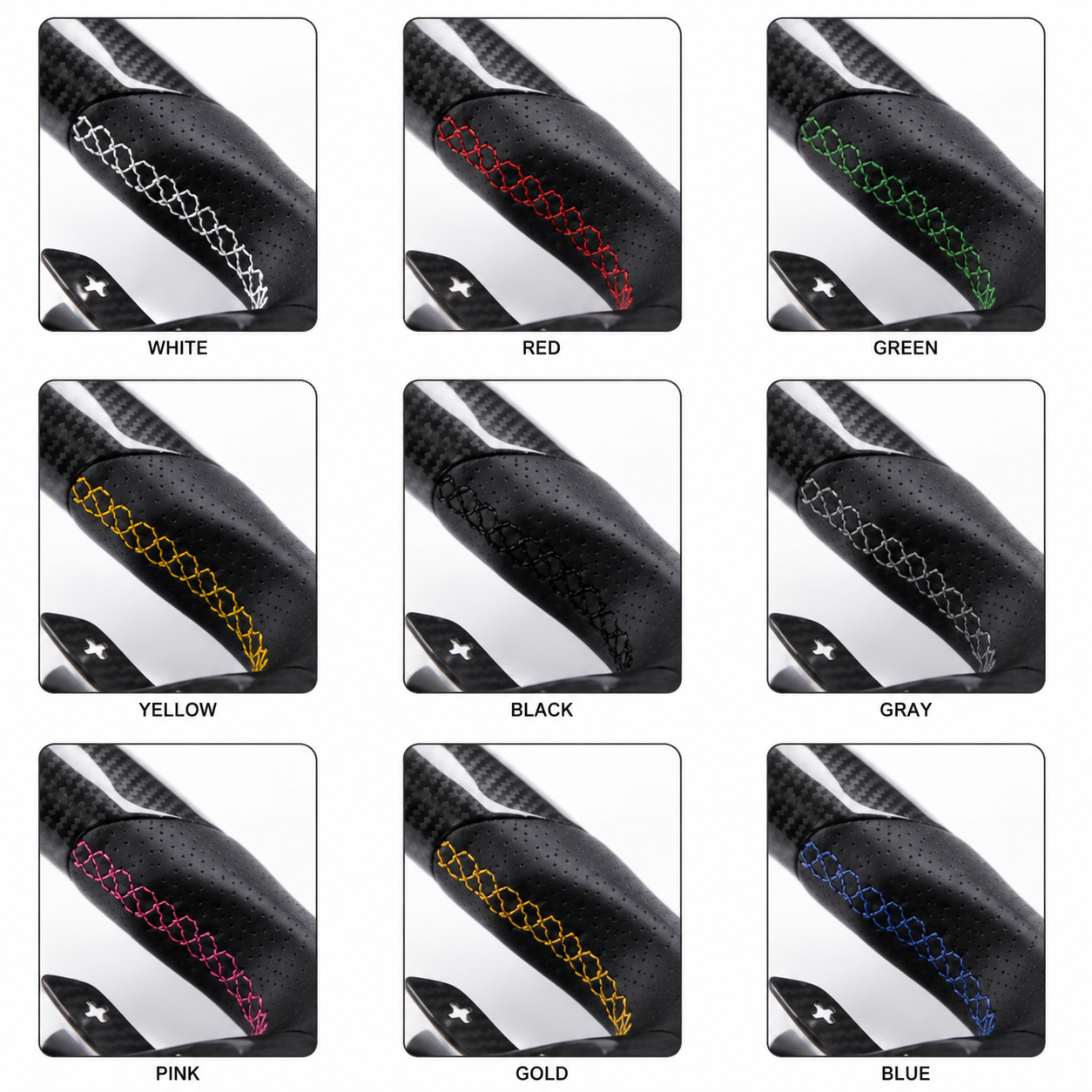 Customizable M Sport Carbon Fiber Steering Wheel for BMW F-Series (Multiple Models)