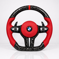 Customizable M Sport Carbon Fiber Steering Wheel for BMW F-Series (Multiple Models)