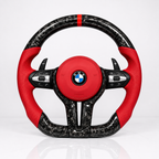Customizable M Sport Carbon Fiber Steering Wheel for BMW F-Series (Multiple Models)