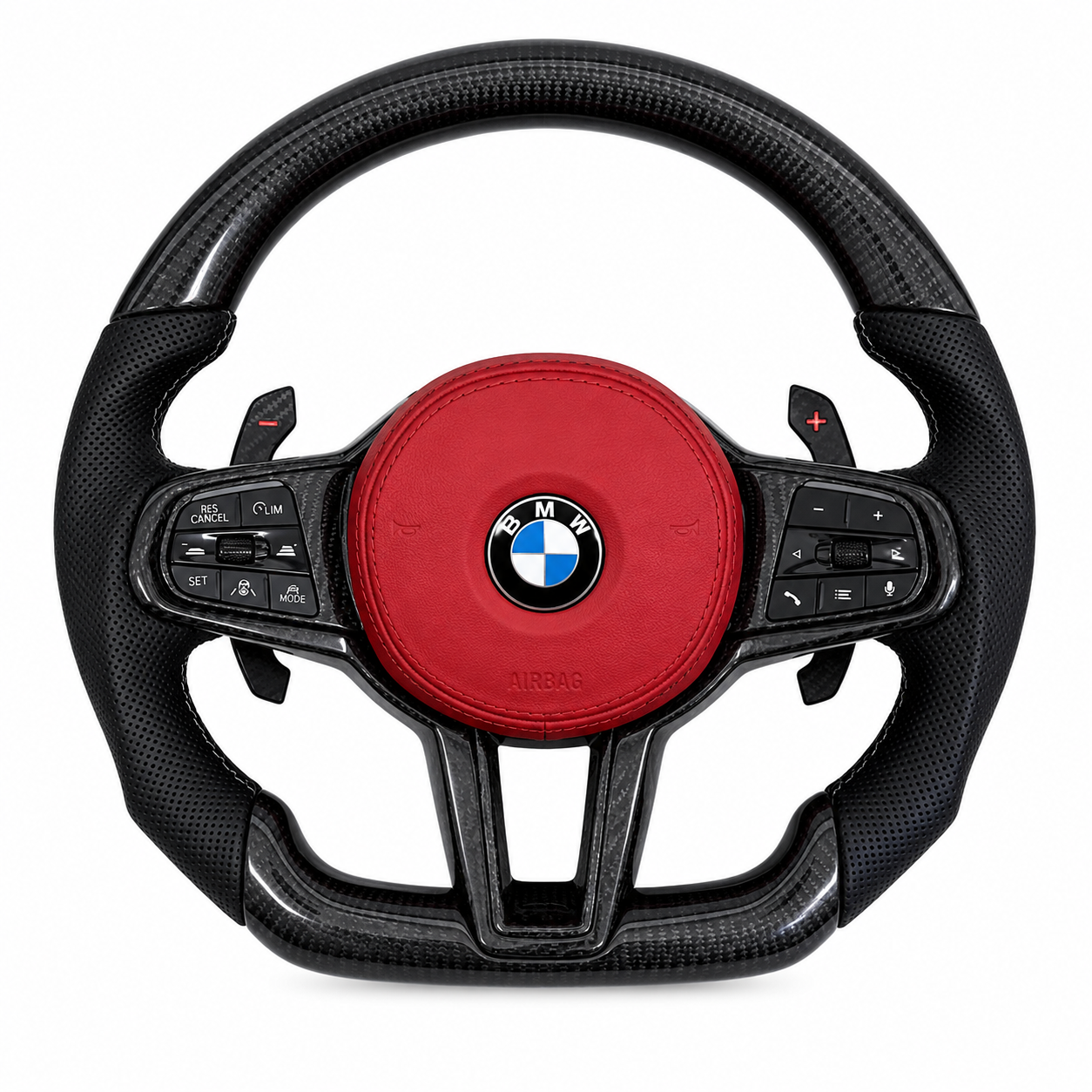 Customizable Carbon Fiber Steering Wheel for BMW G-Series (Multiple Models)