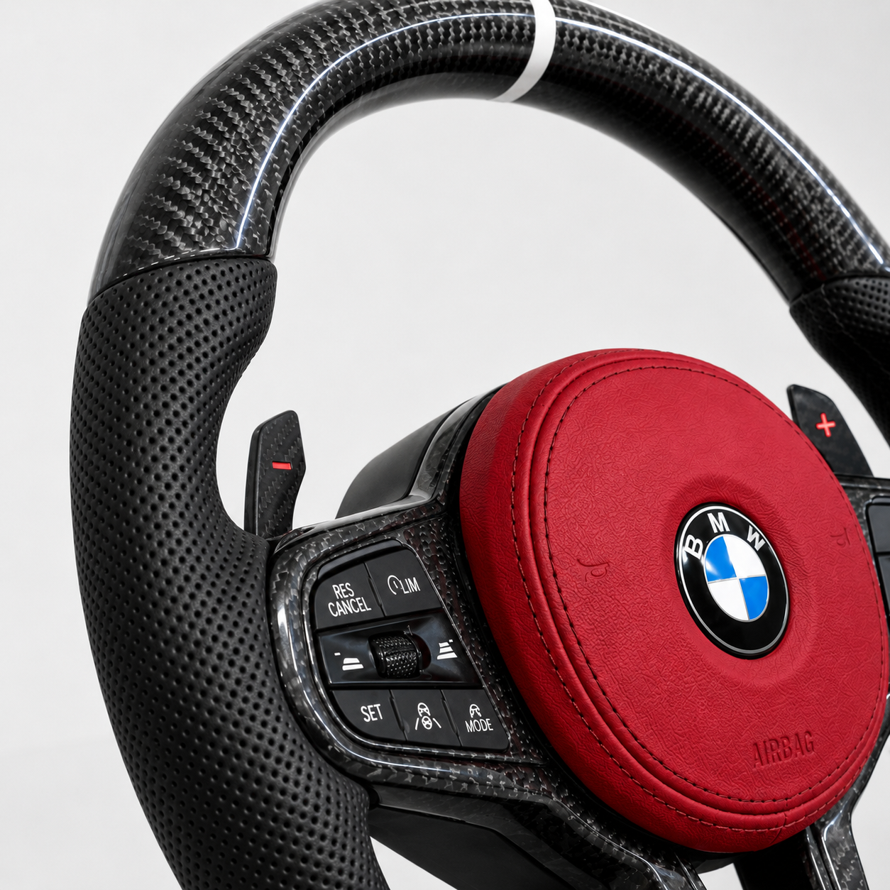 Customizable Carbon Fiber Steering Wheel for BMW G-Series (Multiple Models)