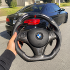 Customizable Carbon Fiber Steering Wheel for BMW E90 E91 E92 E93 M3 / 3 Series / 1 Series E8x